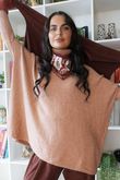 Beyond Terry Oversized Cowl Knit Tuscan Marl